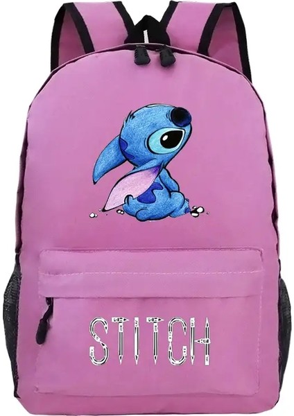 Disney Dikiş Timed Backpack Dalı Hafif Daypack Okul Öğrenci Yüksek Kapasiteli Okul Bagaj Moda Sevimli Kız Sırt Çantası Newcolor: A (Yurt Dışından)