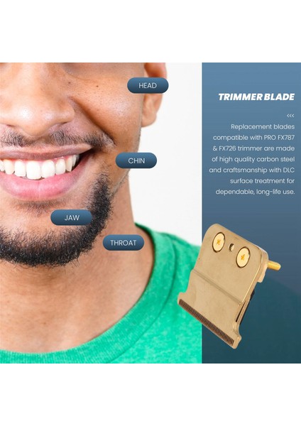 Babylisspro FX787 ve FX726 Düzelticiler Için Yedek Bıçaklar, FX707 Yedek Bıçaklar Altın (Yurt Dışından) modelleri