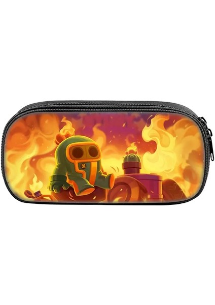 Karikatür B-Bwrals Çocuk Okul Sırt Çantası Ön Cep, Öğle Çantaları, Kalem Çantaları 5-10 Anime Sırt Çantası Erkek Kız, En Iyi Hediye Kol: Lacivert (Yurt Dışından)