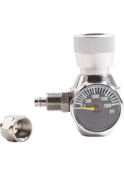 Akvaryum Co2 Regülatörü 6 mm Emiş Borusu Için 2000 Psi Basınç Ölçer 3/8-24UNF (Yurt Dışından) indirimleri