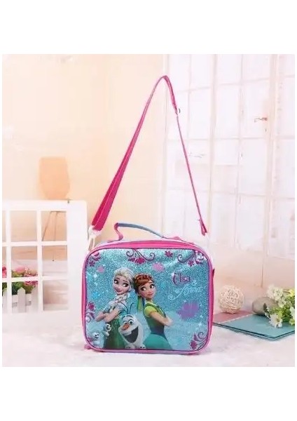 Yeni Çizgi Film Mochilas Infantil Dondurulmuş Çocuklar Okul Çantası Kız Bebek Güzel Anaokulu Sırt Çantaları Çocuklar Elsa Okul Çantası Renk: Fotoğraf Rengi (Yurt Dışından)