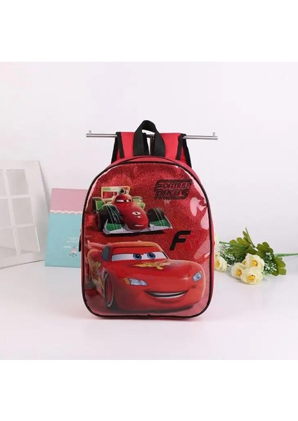 Anaokulu Disney Için Kids Schoolbag 95 Araba Boys Cartoon Schoolbag Sevimli Dondurulmuş Elsa Bebek Sırt Çantası 3 Pc/sets Renk: Sadece Sırt Çantası (Yurt Dışından)