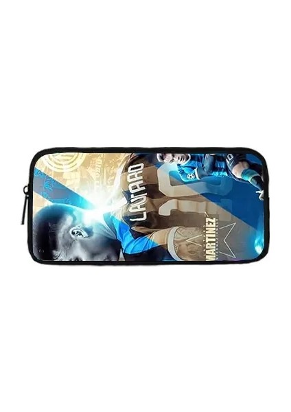 Lautaro Martinez 1/3pcs Backpack Okul Çantası Erkekler Için Öğle Yemeği Çantası Kalem Kutusu ile Çocuk Sırp Çantası Teenagercolor Için Sırt Çantası: Kalem Çantası (Yurt Dışından)