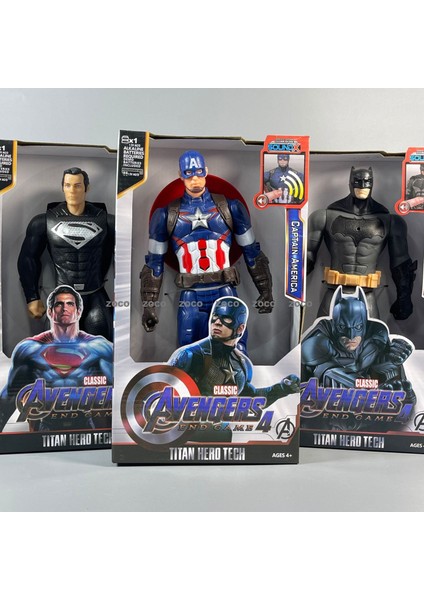 Avengers Iron Man Spider-Man Hulk Batman Captain America Venom Oyuncak Büyük El Modeli (Yurt Dışından) modelleri