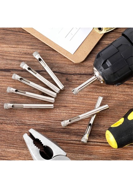 20 Paket Elmas Matkap Ucu Seti 6mm (1/4inch) Cam Porselen Seramik Karo Mermer Için Küçük Elmas Delik Testere Kiti (Yurt Dışından) fiyatları
