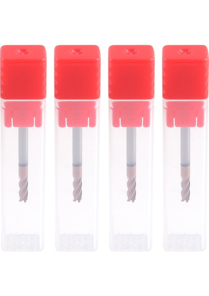 5pcs 3mm Katı Karbür Endmills Endmill D3X8XD4X50L 4 -Flute Yan Frezeleme Dökme Profilleme Yüz Fabrikası Standart Uzunluk (Yurt Dışından) fiyatları
