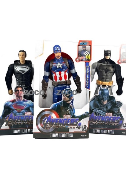 Avengers Iron Man Spider-Man Hulk Batman Captain America Venom Oyuncak Büyük El Modeli (Yurt Dışından) fiyatları