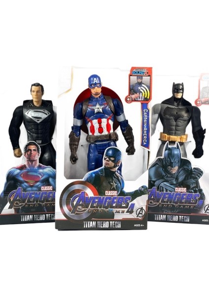 Avengers Iron Man Spider-Man Hulk Batman Captain America Venom Oyuncak Büyük El Modeli (Yurt Dışından) fiyatları