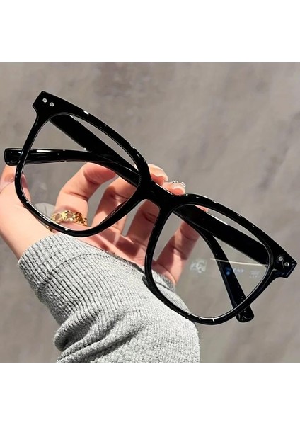 Kadınlar Için Yeni Gözlük Çerçevesi, Japon ve Kore Versiyonu, Düz Pirinç Çivileri, Düz Gözlükler, Küçük Yüz, Retro Sanat Gözlük Çerçevesi 3 Parça (Yurt Dışından) indirimleri