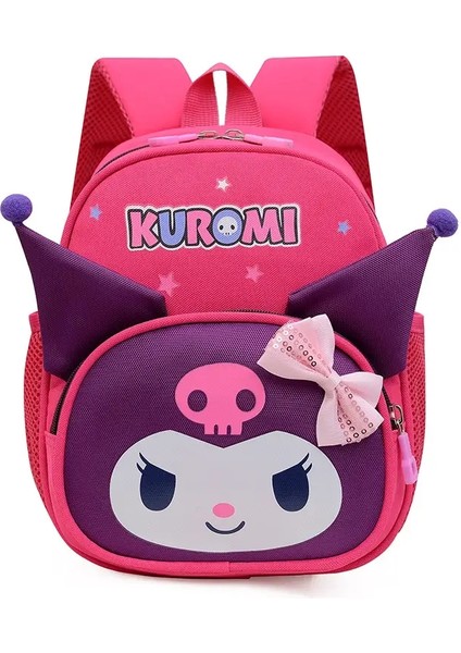 Sanrio Sevimli Kuromi Karikatür Sırt Çantası Yüksek Kaliteli Çocuk Sırt Çantası Okul Sezonu Için Hediye Çocuk Seyahat Backpackcolor: Kırmızı (Yurt Dışından)