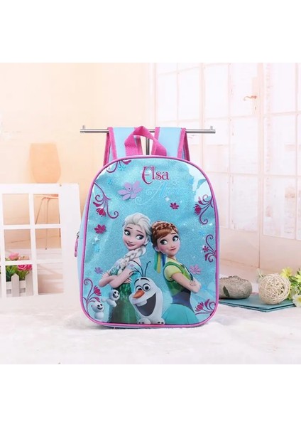 Anaokulu Disney Için Kids Schoolbag 95 Araba Boys Cartoon Schoolbag Sevimli Dondurulmuş Elsa Bebek Sırt Çantası 3 Pc/sets Renk: Sadece Sırt Çantası (Yurt Dışından)