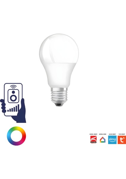 KES301 Rgb Akıllı Ampül (9W 24V – 850 Lümen – Rgb)