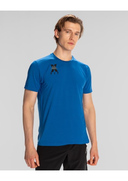 Kombat Wkt Ello Erkek Mavi Bisiklet Yaka Tişört fırsatları