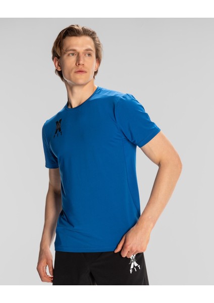 Kombat Wkt Ello Erkek Mavi Bisiklet Yaka Tişört indirimleri