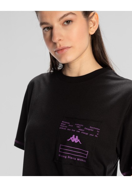 Kadın Authentıc Kage T-Shırt Black T-Shırt 351Q67W-005