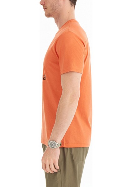 Cs0226 Csc M Hood Nightscape Ss Tee Erkek T-Shirt