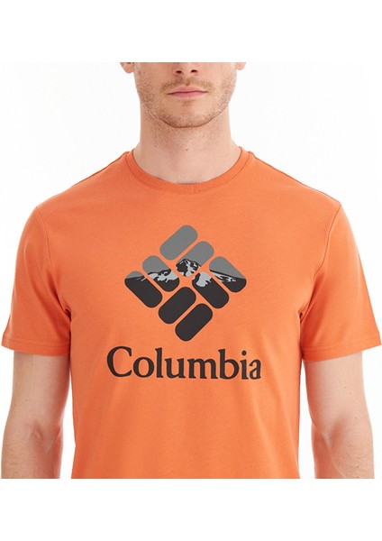 Cs0226 Csc M Hood Nightscape Ss Tee Erkek T-Shirt