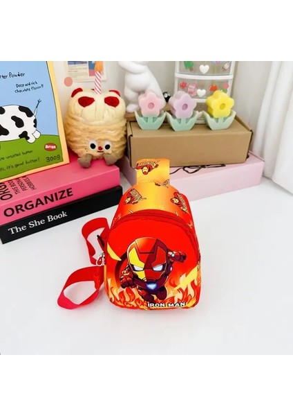 Örümcek Adam Çocuk Crossbody Bag Sırt Çantası Marvel Iron Man Omuz Çantası Para Çantası Göğüs Çanta Çocuk Oyuncakları Doğum Günü Renk: 5 (Yurt Dışından)