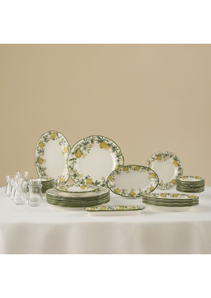 Limonelle 32 Parça 6 Kişilik Kahvaltı Takımı