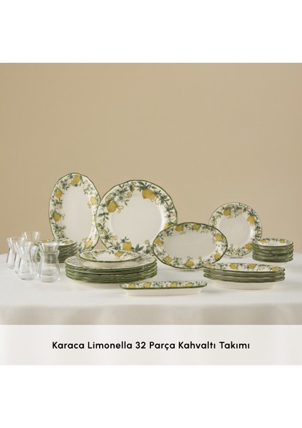 Limonelle 32 Parça 6 Kişilik Kahvaltı Takımı modelleri