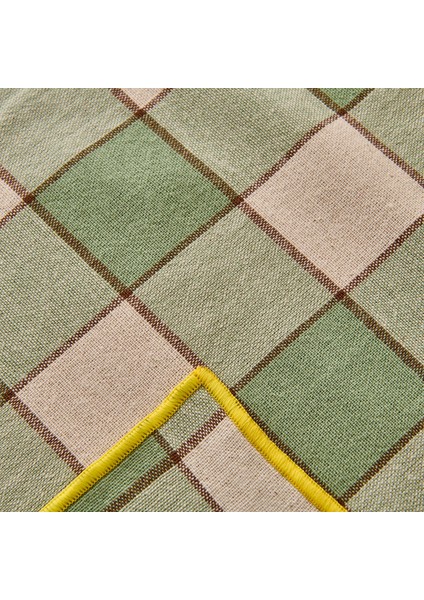 Myhome Toscana Masa Örtüsü - Ekru / Yeşil - 150X220 cm fırsatları