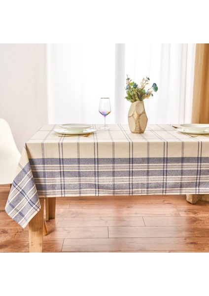Myhome Deniz Masa Örtüsü - Ekru / Mavi - 150X200 cm fiyatları