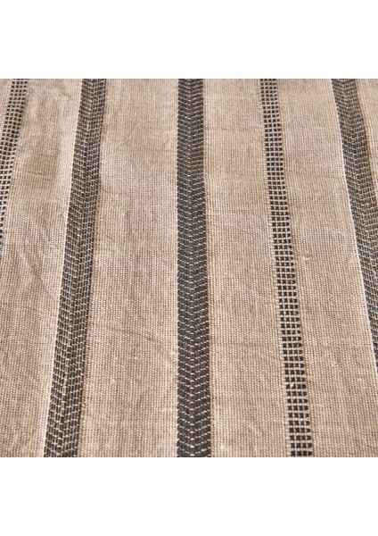 Soft Herringbone Masa Örtüsü - Ekru / Antrasit - 140X220 cm modelleri
