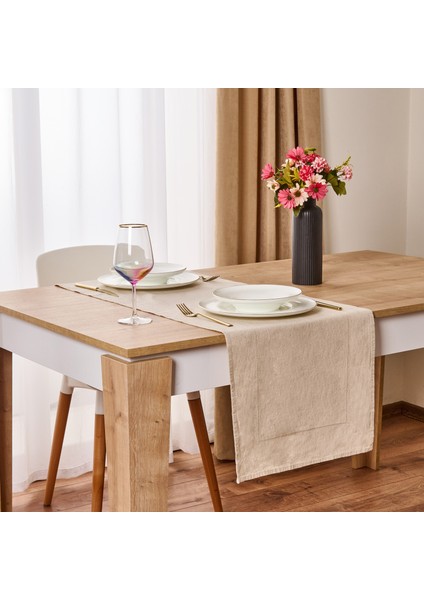 Myhome Pamira Runner - Bej - 45X150 cm