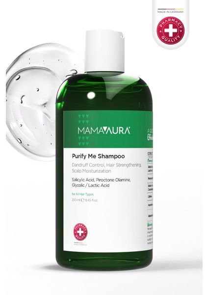 Kepek ve Kaşınma Karşıtı Şampuan - Purify Me Shampoo 250 ml