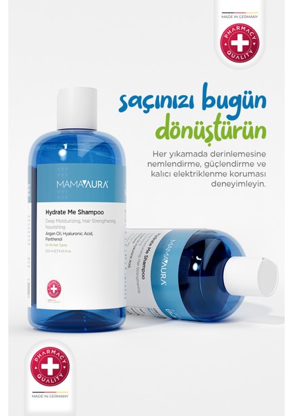 Nemlendirici Bakım Şampuanı - Hydrate Me Shampoo 250 Ml