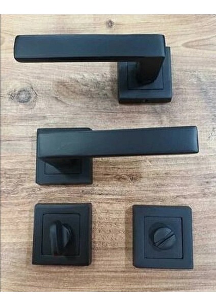 Avanti Mat Siyah Kare Kapı Kolu Dayanıklı Yapı ve Şık Görünüm ile modelleri