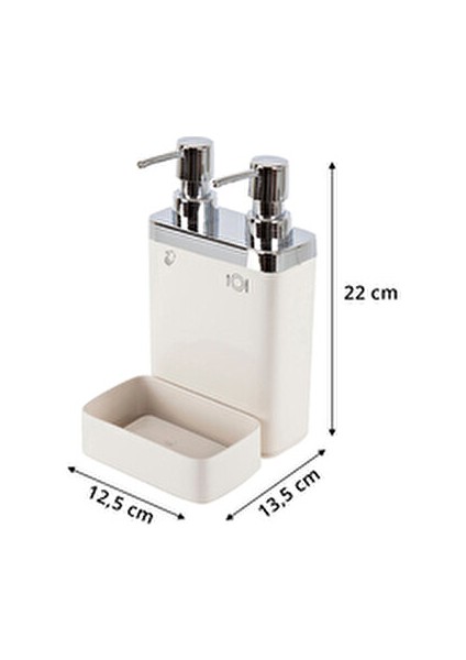 Mutfak Sıvı Sabunluk Bej Renkli Süngerli Tasarım ile Şık Kullanım fırsatları