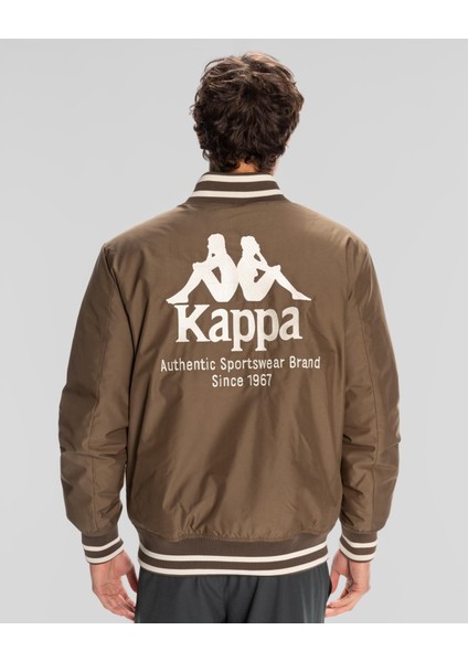 Yeşil Erkek Dik Yaka Mont 371Q6BWX5P-X Authentıc Gomın indirimleri