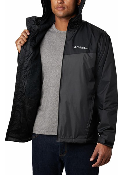 Glennaker Sherpa Lined Siyah Yağmurluk