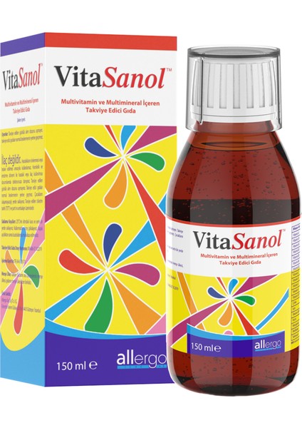 VitaSanol 150 ml Şurup - Multivitamin + Multimineral