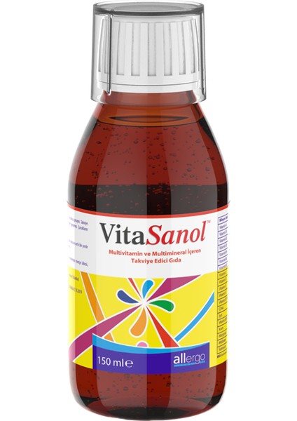 VitaSanol 150 ml Şurup - Multivitamin + Multimineral fiyatları