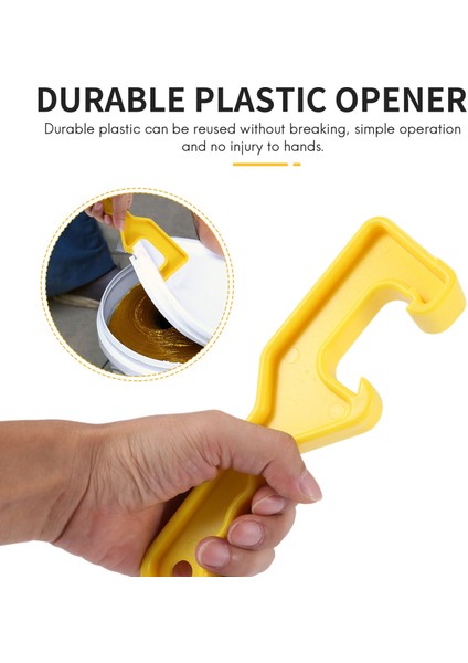 5 Galonluk Plastik Kovalar ve Küçük Kova-Sarı Dayanıklı Plastik Açıcı Aracı Üzerinde Kova Kapağı Anahtarı/asansör Kapakları (Yurt Dışından) fiyatları