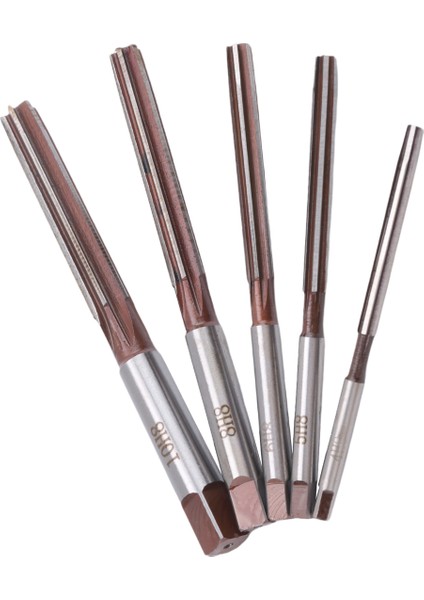 5pcs Flütler El Raybaları Set H8 Kesici Düz Sapı El Raybaları 4MM/5MM/6MM/8MM/10MM Set (Yurt Dışından) fiyatları