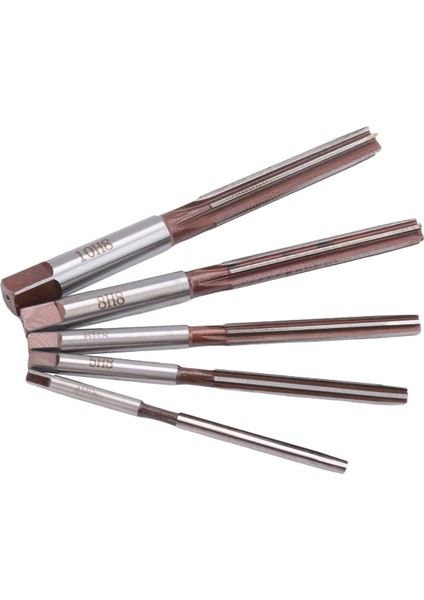 5pcs Flütler El Raybaları Set H8 Kesici Düz Sapı El Raybaları 4MM/5MM/6MM/8MM/10MM Set (Yurt Dışından) modelleri