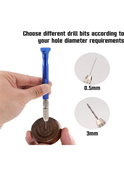 Reçine Döküm Için 25PC 0 5-3 mm Küçük Metal Manuel Matkap Bitleri ile Mikro Tip Pim Arası Mengene ve Bükülme Handdlill Rottery Aracı (Yurt Dışından) fırsatları