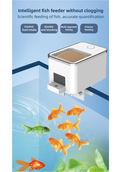 Akvaryum tankı için akıllı balık besleyici 450ml büyük kapasiteli wifi otomatik besleyiciler zamanlayıcı besleme gıda dağıtıcısı (Yurt Dışından) indirimleri