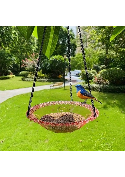 Patlama Süspansiyon Metal Kuş Besleyici Açık Besleyici Pet Kuş Besleyici Kuş Besleyici Mavi (Yurt Dışından) fırsatları