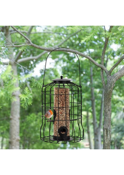 Kuş Caydırıcı Pas Koşullu Asma Kuş Besleyici Kafesi Bahçe Arka Bahçesi Sincap Korumalı Yabani Kuş Besleyici Yeşil (Yurt Dışından) modelleri