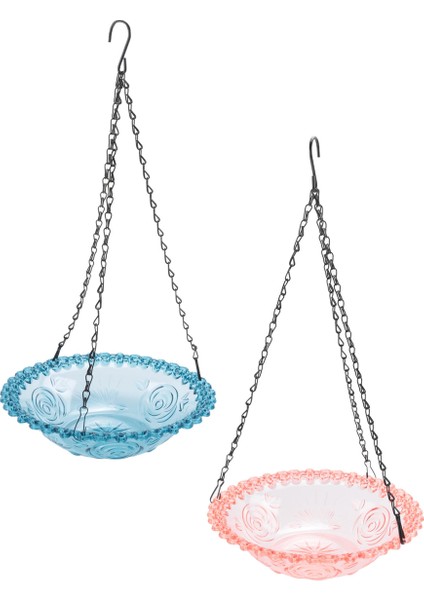 Bahçe dış mekan dekorasyonu, bahçe çiftliği malzemeleri, kuş besleyici malzemeleri için uygun yeni kuş besleyici kuş banyosu (Yurt Dışından) modelleri