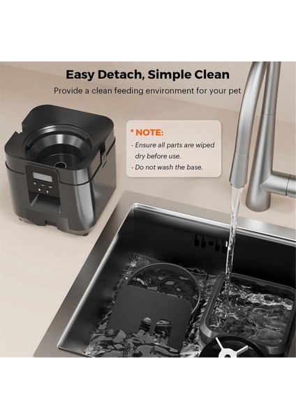 Otomatik Kedi Besleyici 2L Kediler ve Köpekler İçin Otomatik Evcil Hayvan Besleyicileri Kuru Gıda Zamanlı Kedi Besleyicileri (ABD) için Kedi Yiyesi Dağıtıcısı, A (Yurt Dışından) indirimleri