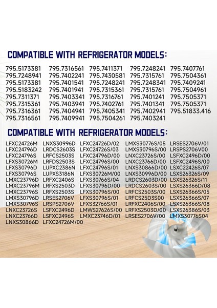 EAU63103301 Lg Buzdolabı Kondansatör Fanı Motoru Montajı AP6235485 4509126 Dc 12V 1A 4-Pin'i Değiştirir (Yurt Dışından) modelleri