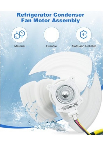 EAU63103301 Lg Buzdolabı Kondansatör Fanı Motoru Montajı AP6235485 4509126 Dc 12V 1A 4-Pin'i Değiştirir (Yurt Dışından) indirimleri