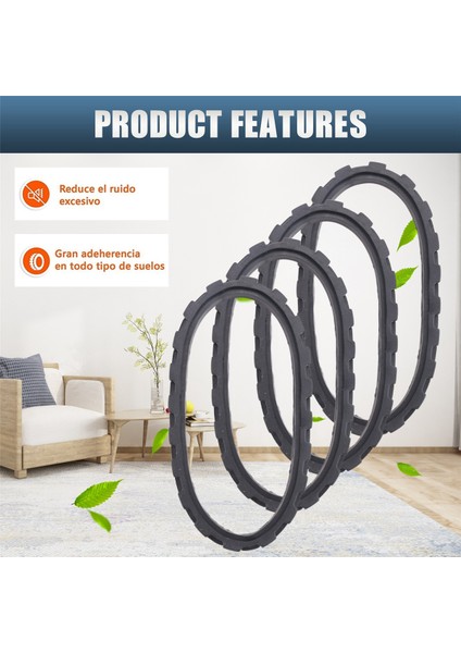 4pcs Lastikler Irobot Için Tekerlekler Odası Serisi 500 600 700 800 900 Roborock Için Max S6 Maxv Robot Vakum Süpürge Parçaları (Yurt Dışından) indirimleri