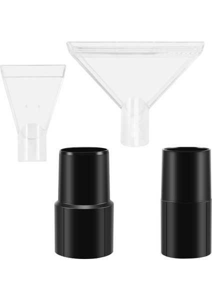 4pcs Döner Baş Vakum Temizleyici Fırça Temizleyici Nozul Emme Nozumu Adaptör Döner Kafa Halı Temizleyici Parçaları (Yurt Dışından) modelleri