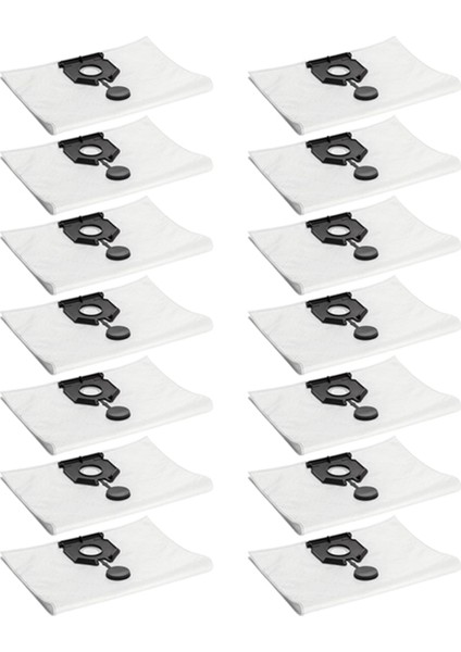 14PCS Karcher Için Yedek Parçalar 2.889-154.0 NT30/130L Toz Toplama Çantaları Vakum Süpürge Çöp Torbası Aksesuarları (Yurt Dışından)